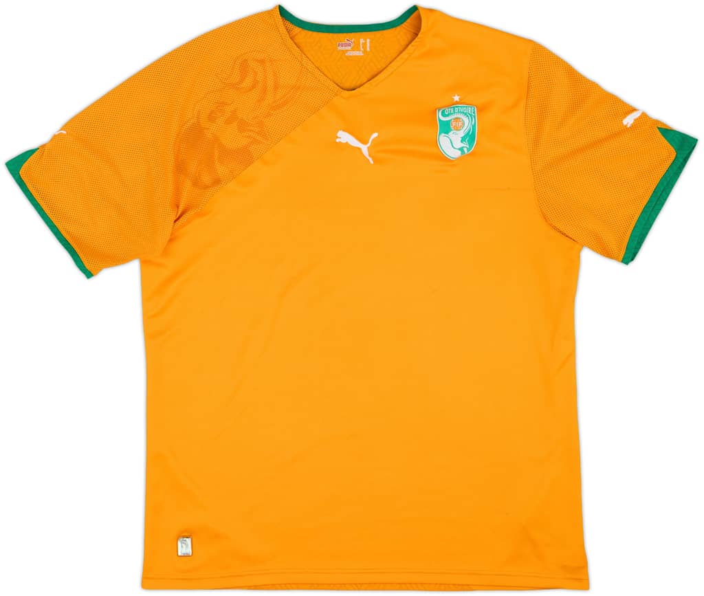 2010-11 Ivory Coast Home Shirt - 5/10 - (XL)