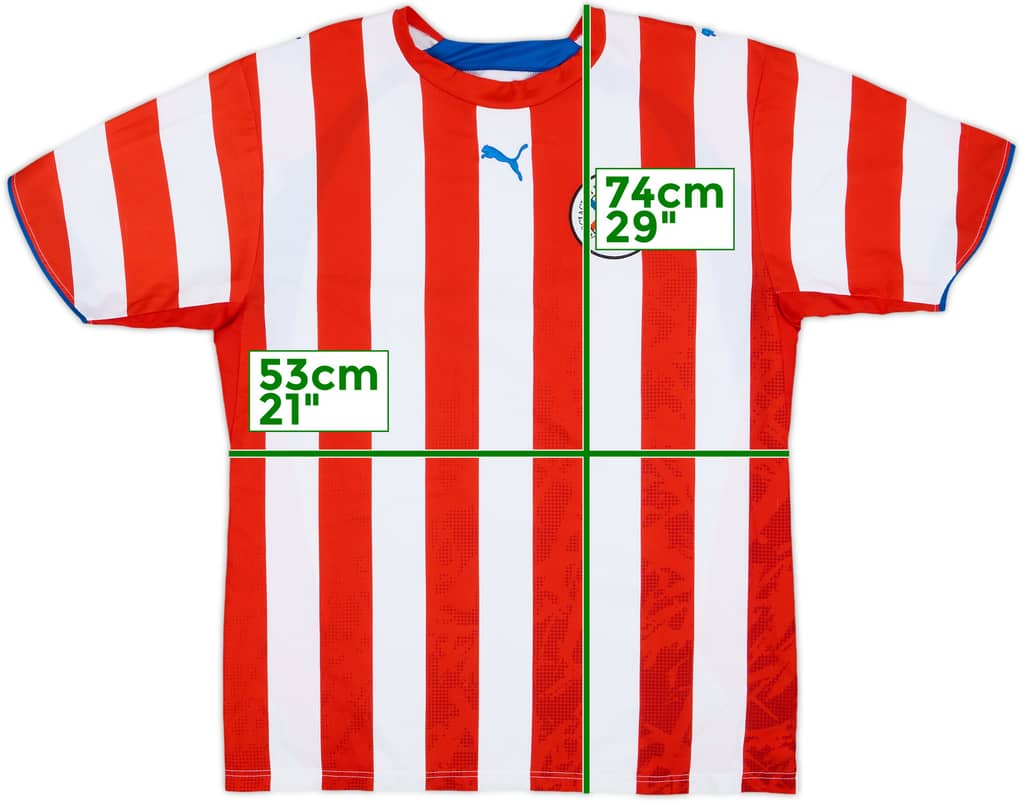 2006-07 Paraguay Home Shirt - 9/10 - (XL)