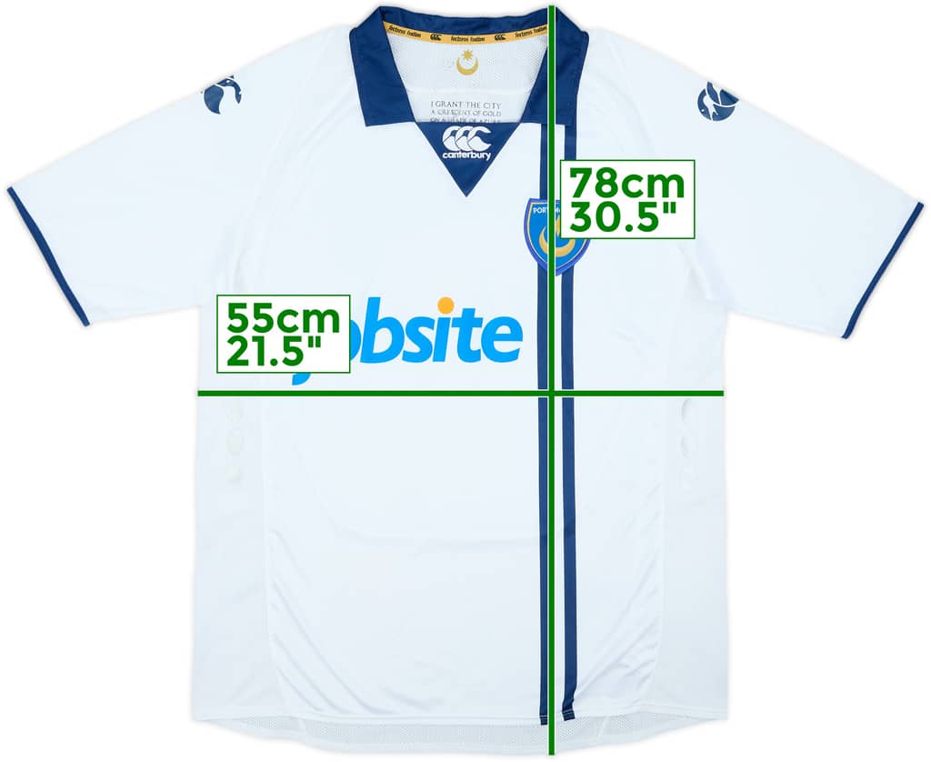 2009-10 Portsmouth Away Shirt - 6/10 - (L)