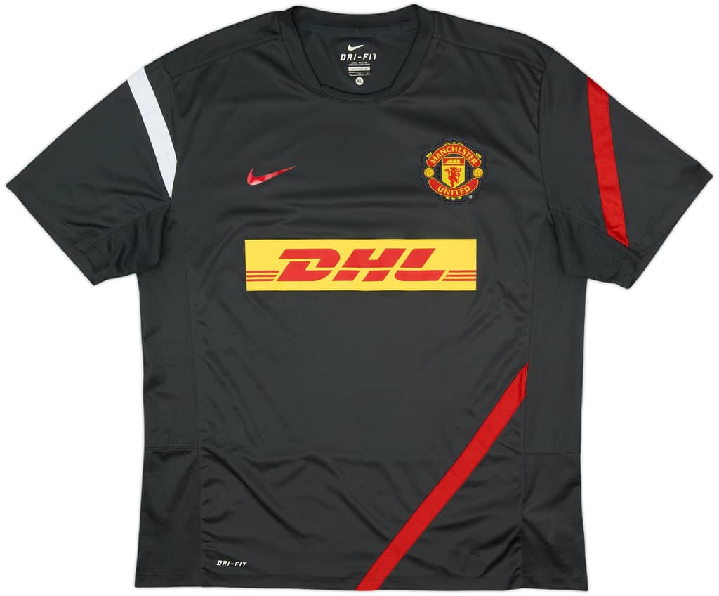 2012-13 Manchester United Nike Training Shirt - 9/10 - (XL)
