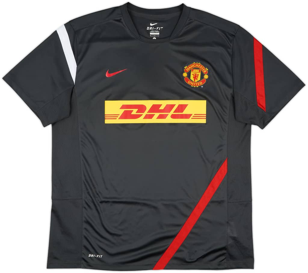 2012-13 Manchester United Nike Training Shirt - 9/10 - (XL)