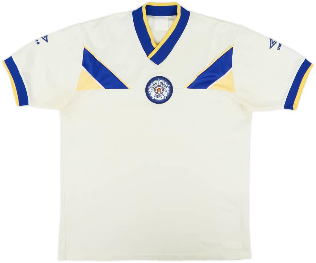 1986-87 Leeds United Home Shirt - 8/10 - (M)