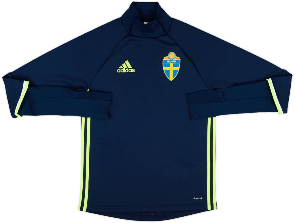 2016-17 Sweden adidas Sweat Top - 9/10 - (XS)