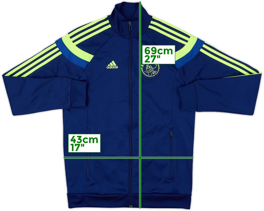 2014-15 Ajax adidas Track Jacket - 9/10 - (S)