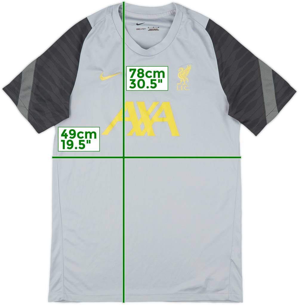 2021-22 Liverpool Nike Training Shirt - 8/10 - (M)