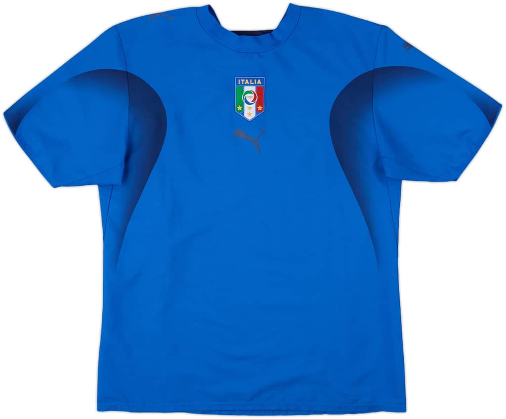 2006 Italy Home Shirt - 4/10 - (L)