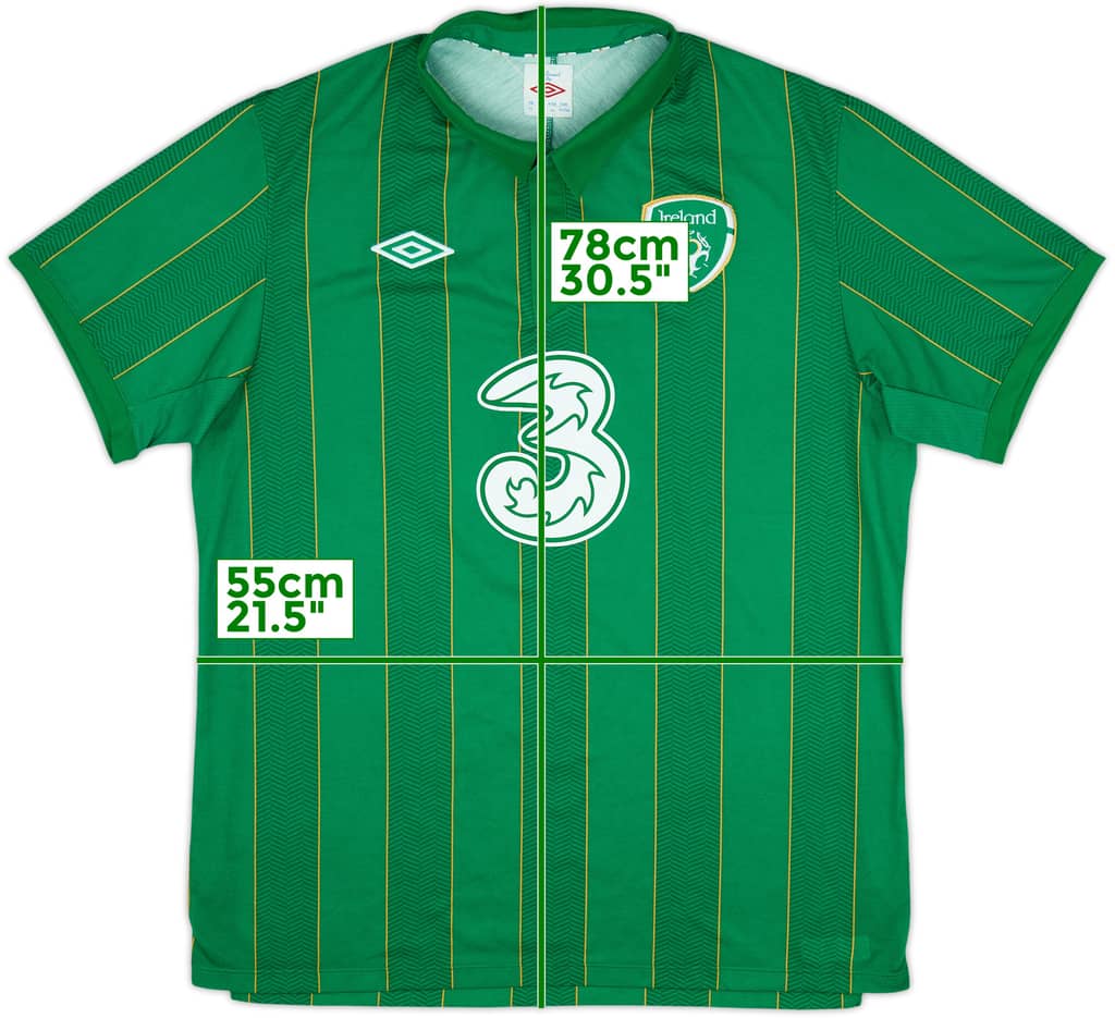 2011 Ireland Home Shirt - 7/10 - (L)