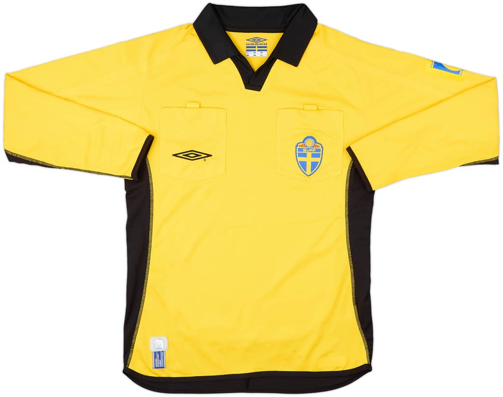 2000s Sweden Umbro Referee L/S Shirt - 9/10 - (S)