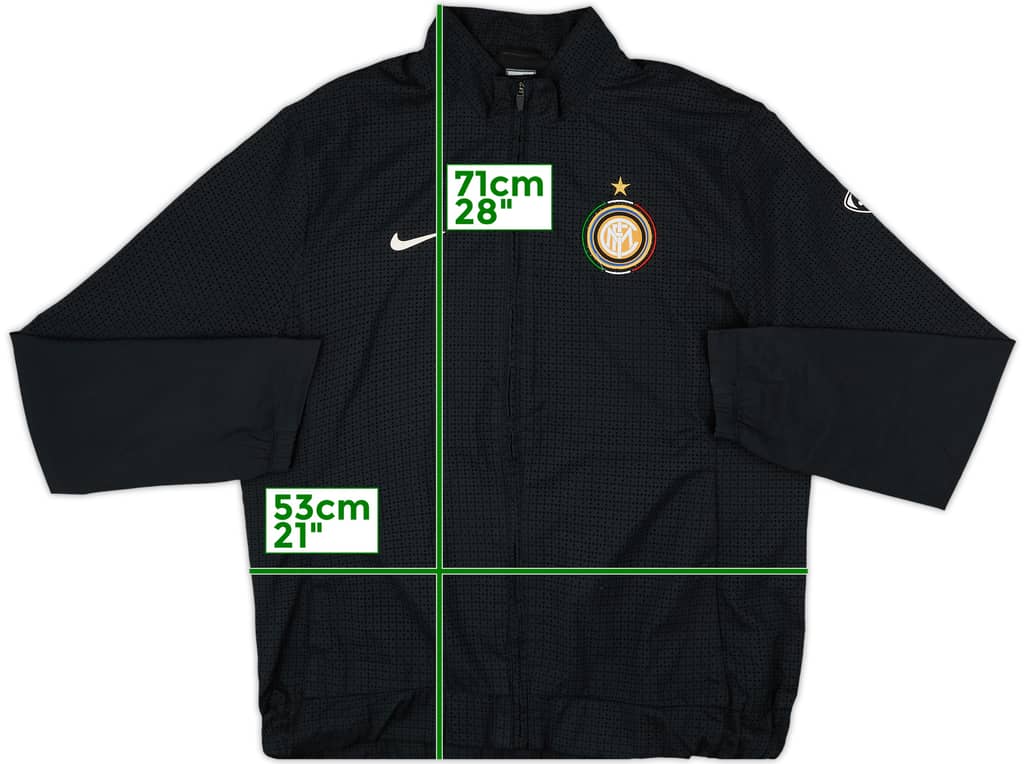 2008-09 Inter Milan Nike Track Jacket - 8/10 - (XL)