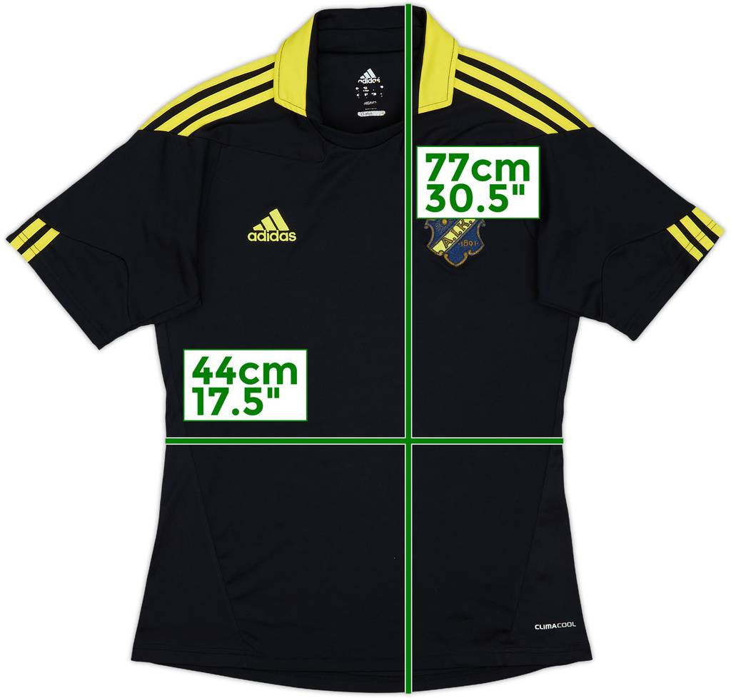 2010 AIK Stockholm Home Shirt - 8/10 - (S)