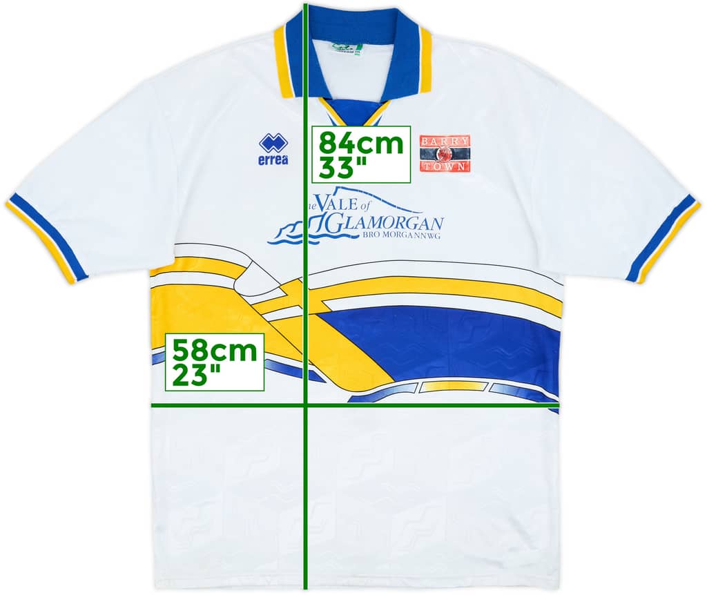 1997-98 Barry Town Away Shirt - 7/10 - (XXL)