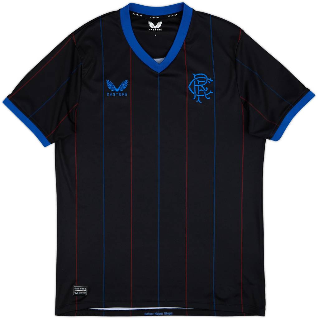 2022-23 Rangers Fourth Shirt - 8/10 - (L)