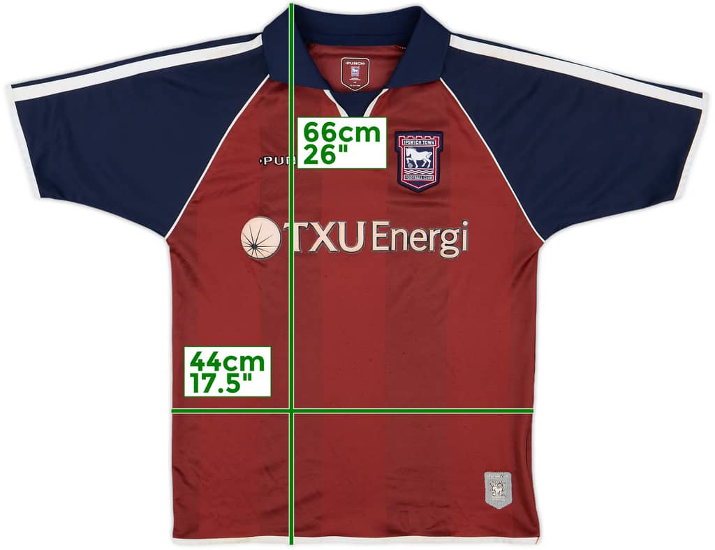 2002-04 Ipswich Away Shirt - 7/10 - (L.Boys)