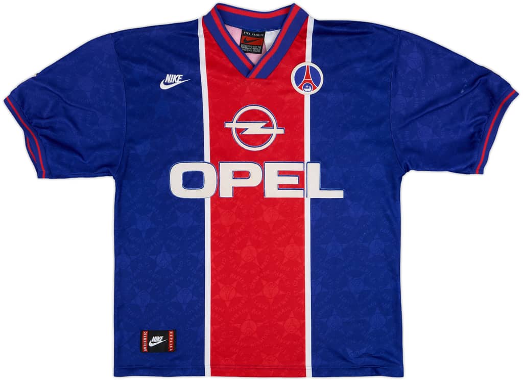 1995-96 Paris Saint-Germain Home Shirt - 7/10 - (L)