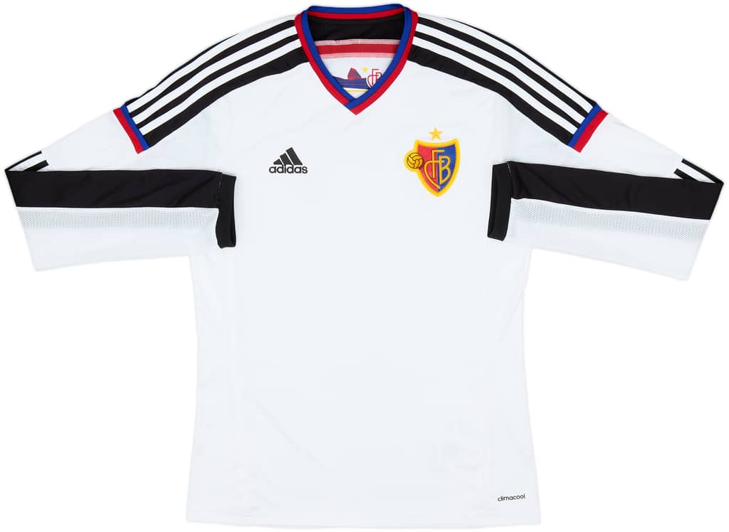 2014-15 FC Basel Away L/S Shirt - 9/10 - (M)