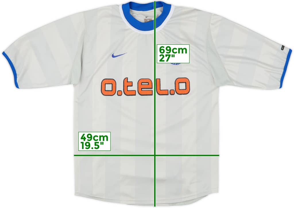 2000-01 Hertha Berlin Away Shirt - 7/10 - (S)