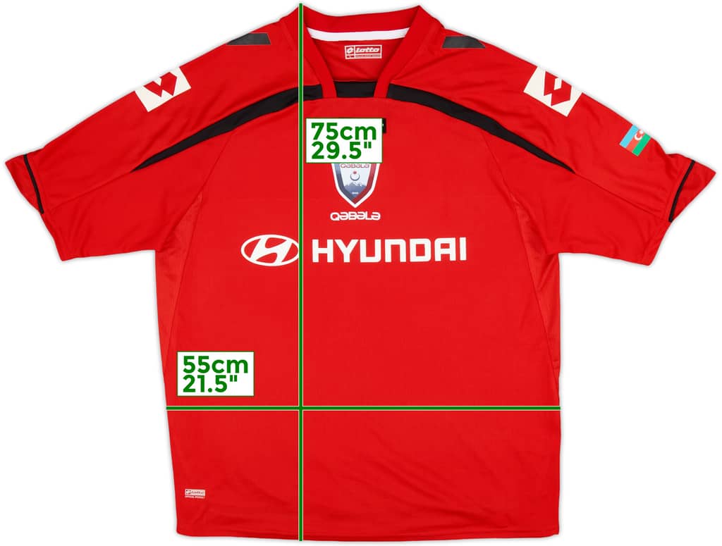 2010-11 Qabala Home Shirt (L)