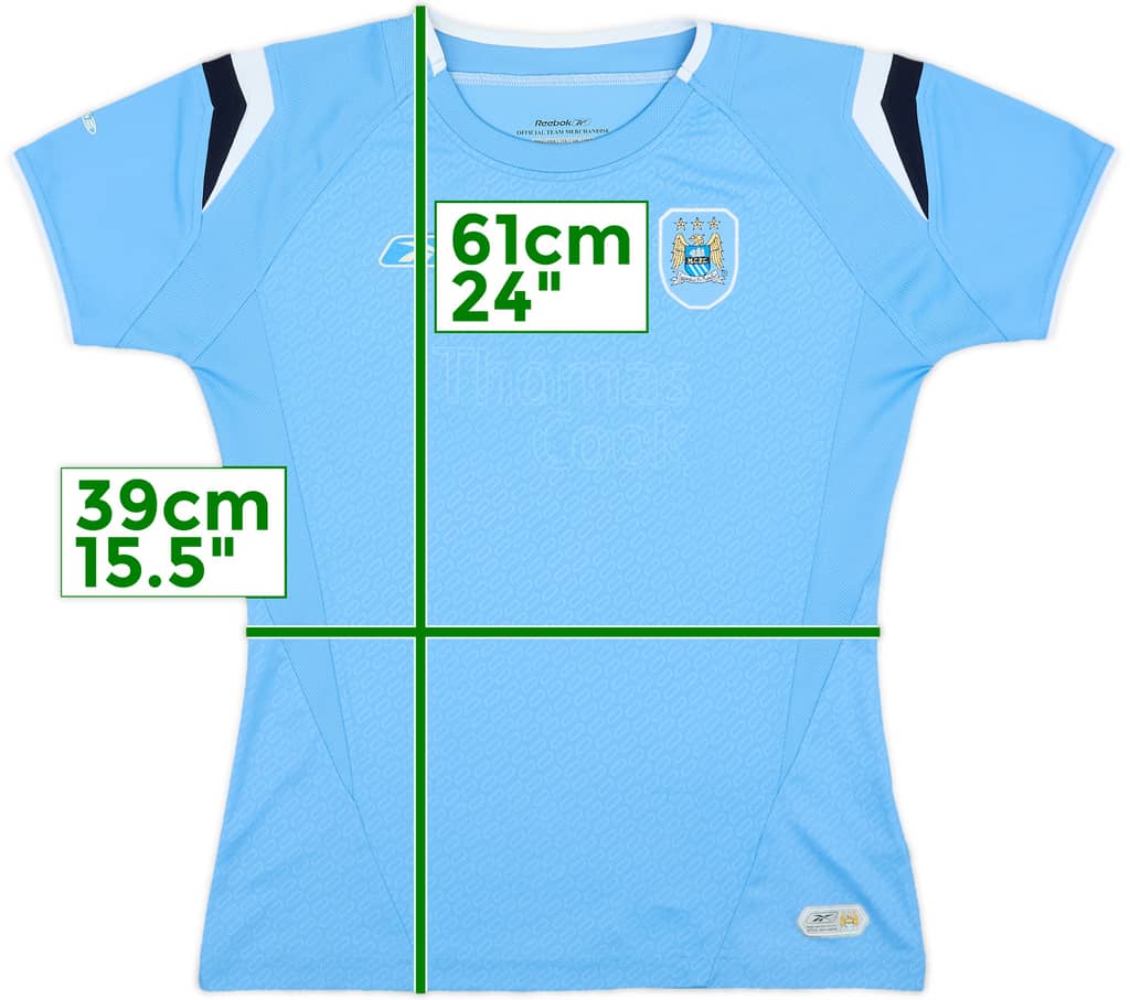 2004-05 Manchester City Home Shirt - 4/10 - (Women's S)