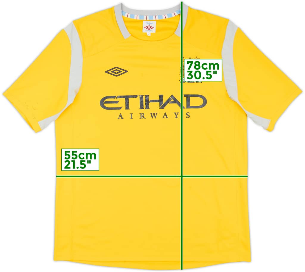 2010-11 Manchester City Umbro Training Shirt - 6/10 - (L)