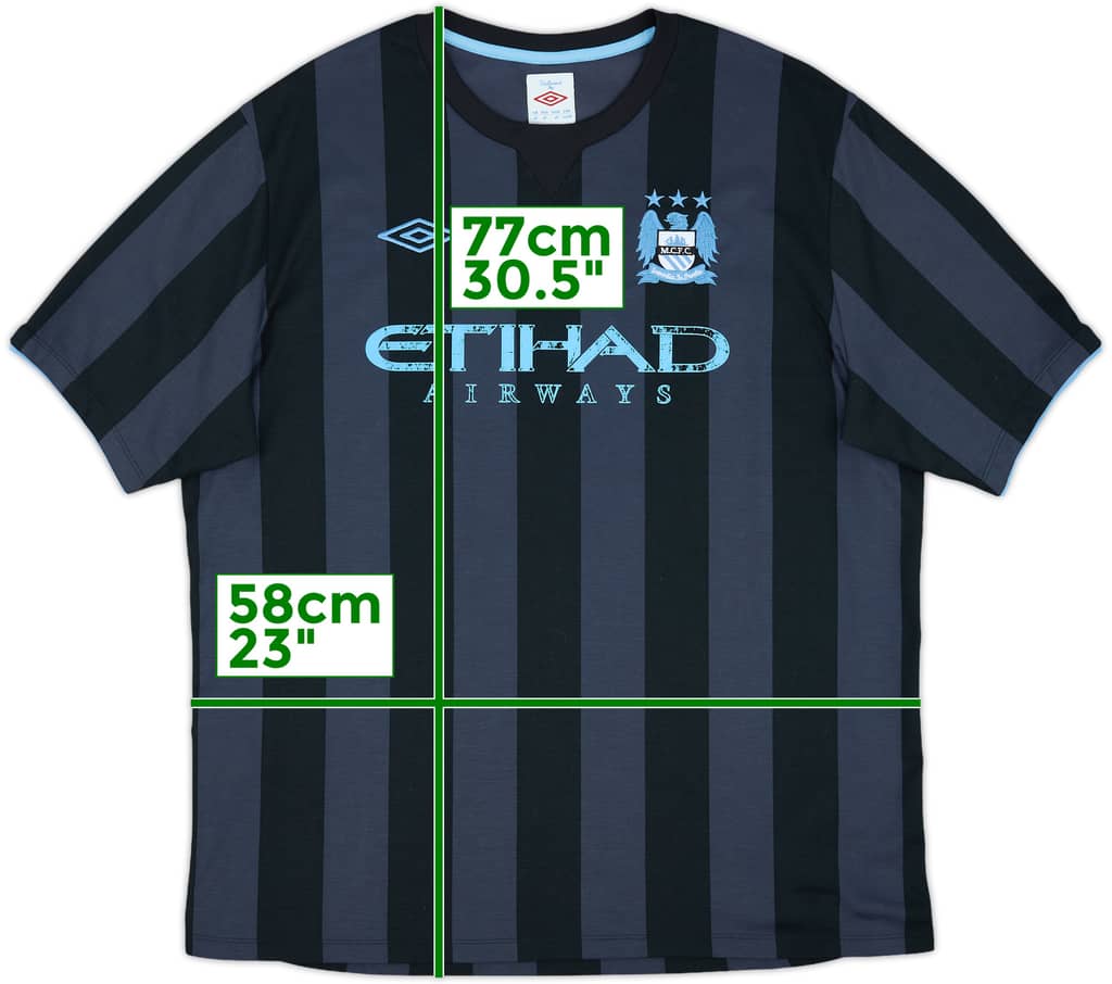 2012-13 Manchester City Third Shirt - 5/10 - (XL)