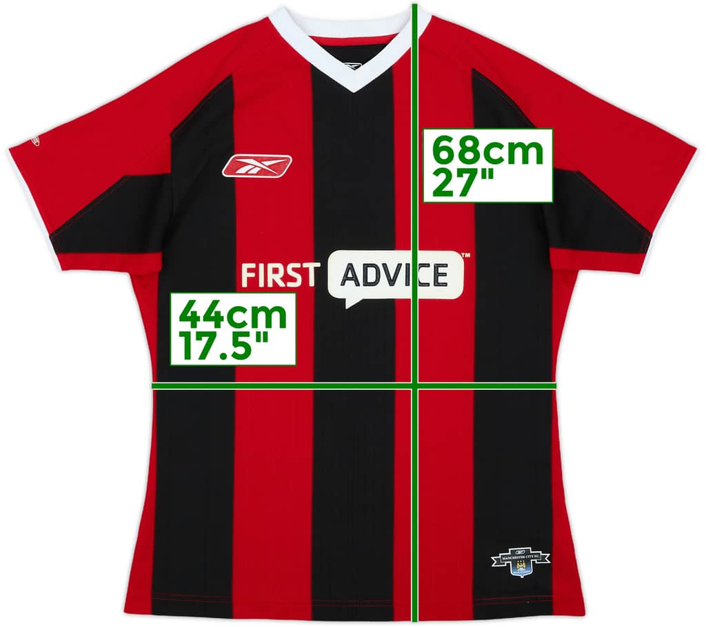 2003-04 Manchester City Away Shirt - 10/10 - (Women's M)