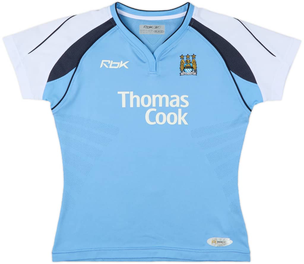 2006-07 Manchester City Home Shirt - 9/10 - (Women's S)