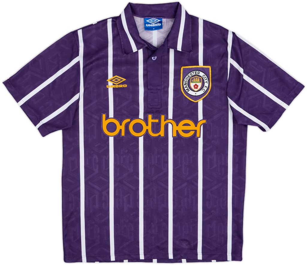 1993-94 Manchester City Away Shirt - 6/10 - (M)