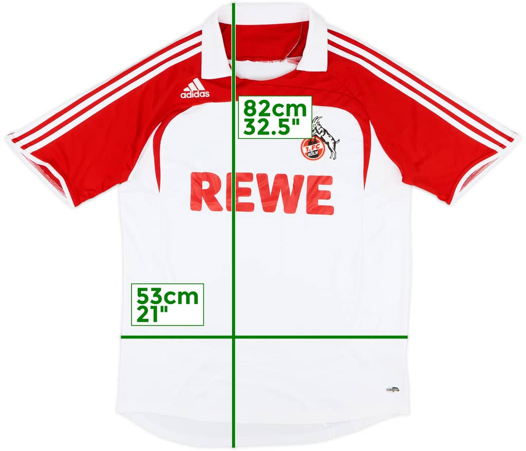 2007-08 FC Koln Home Shirt - 6/10 - (M)
