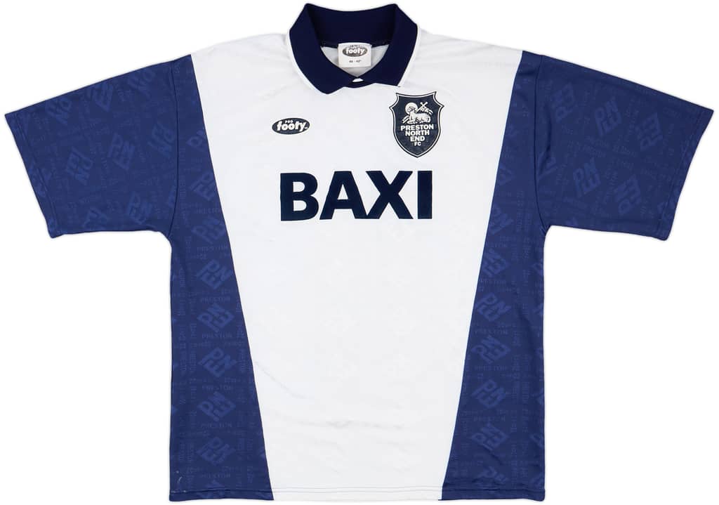1995-96 Preston North End Home Shirt - 8/10 - (XL)