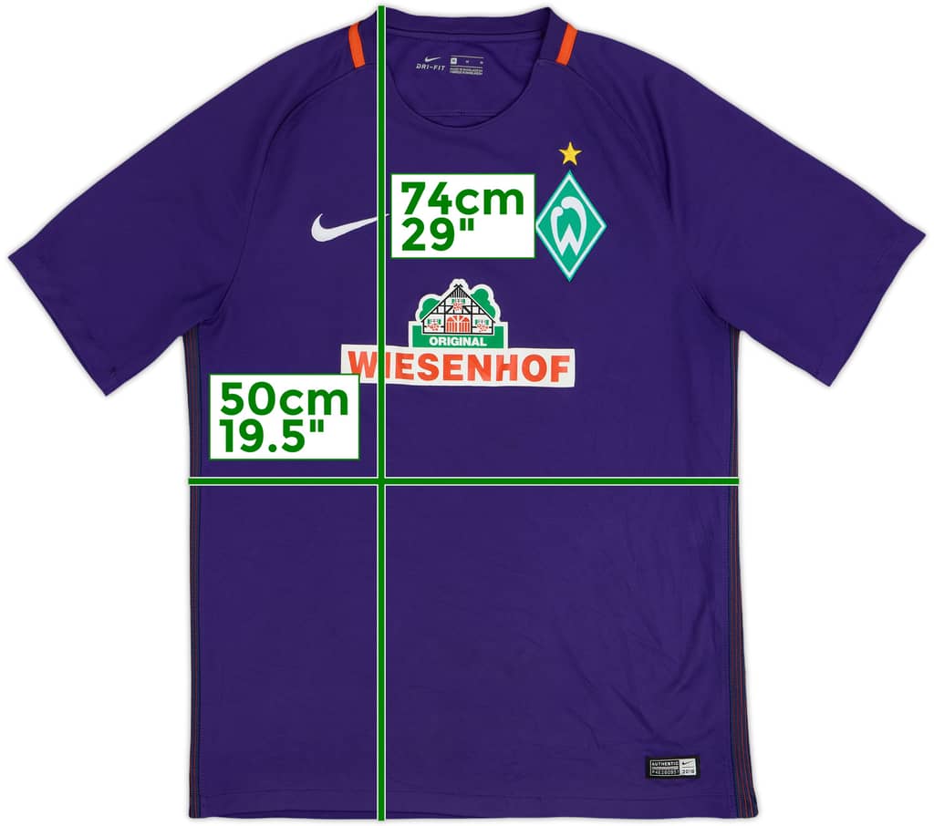 2016-17 Werder Bremen Away Shirt - 8/10 - (M)