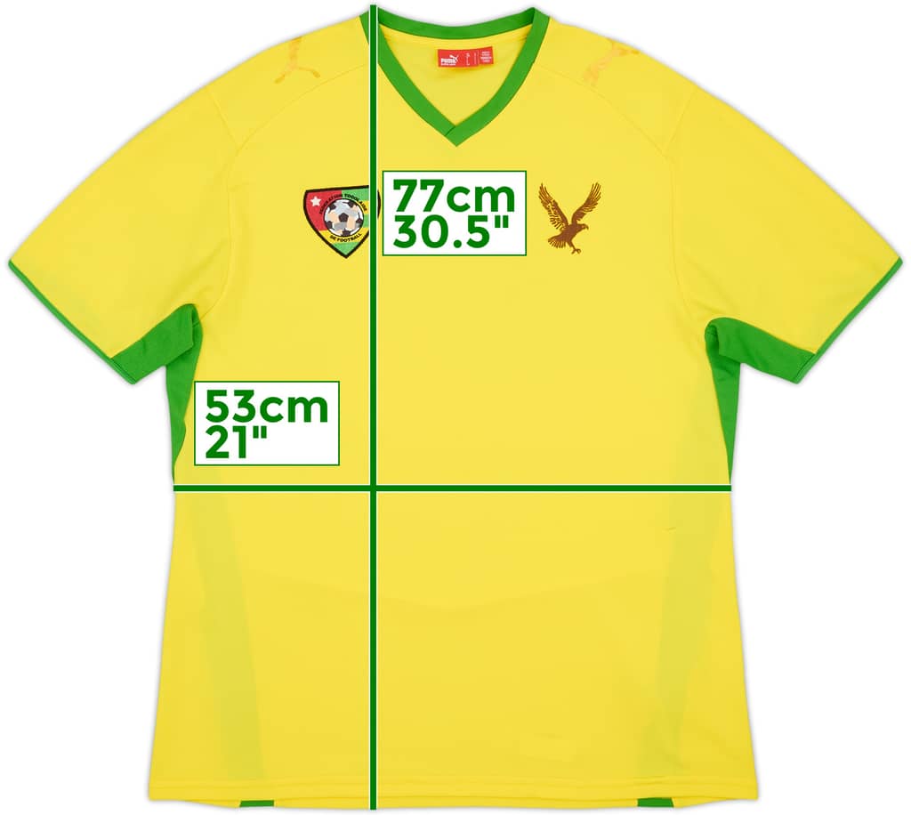 2008-09 Togo Home Shirt - 5/10 - (L)