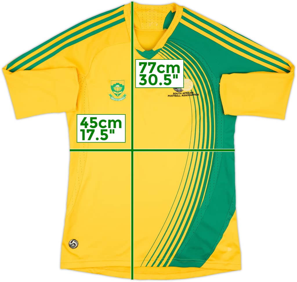 2007-09 South Africa Home Shirt - 8/10 - (M)