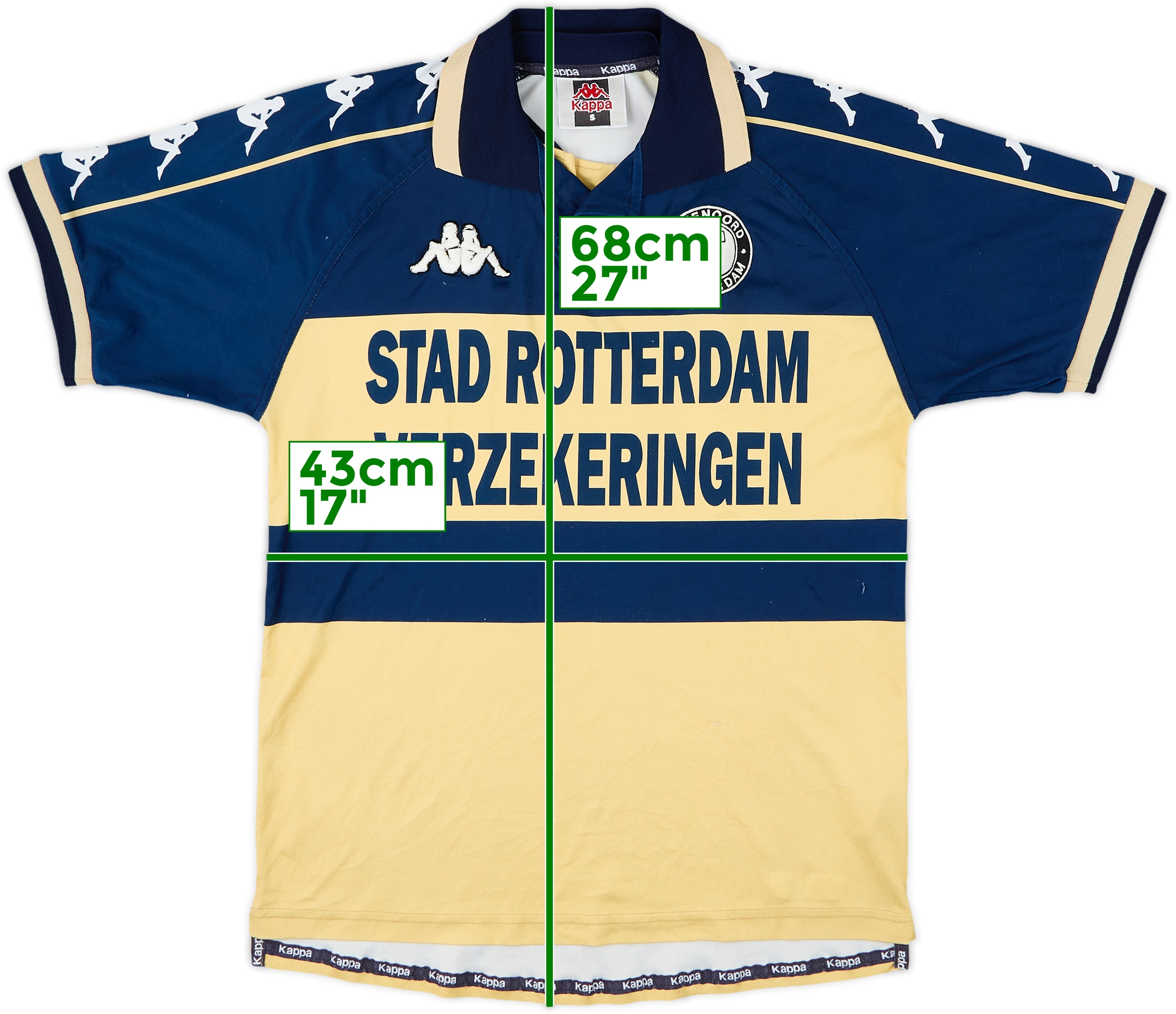 2000-01 Feyenoord Away Shirt - 6/10 - (S)