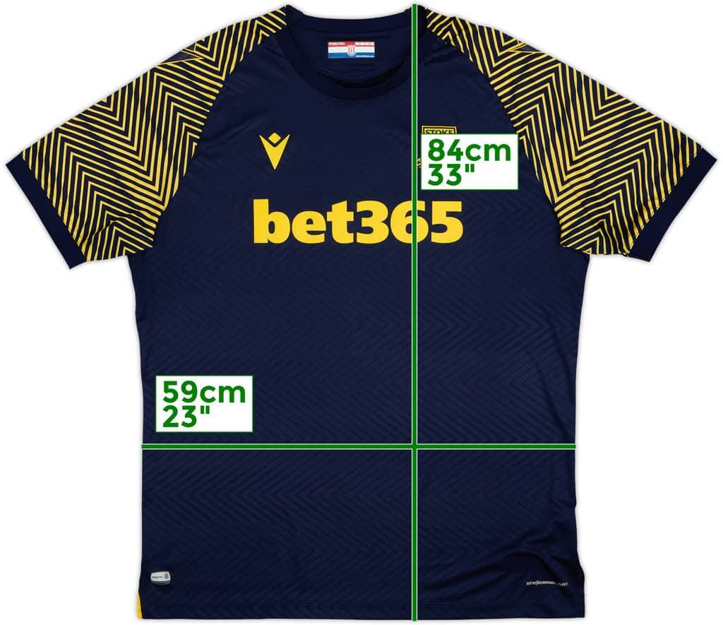 2020-21 Stoke City Away Shirt - 9/10 - (3XL)
