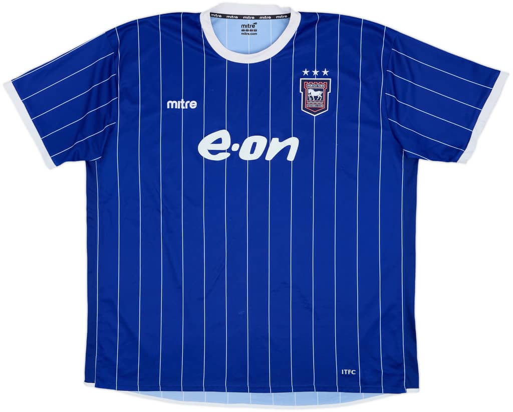 2007-08 Ipswich Home Shirt - 6/10 - (5XL)
