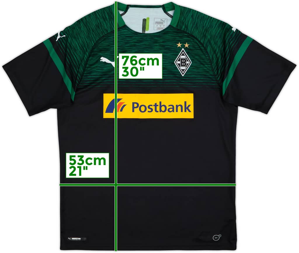 2018-19 Borussia Monchengladbach Away Shirt - 8/10 - (L)