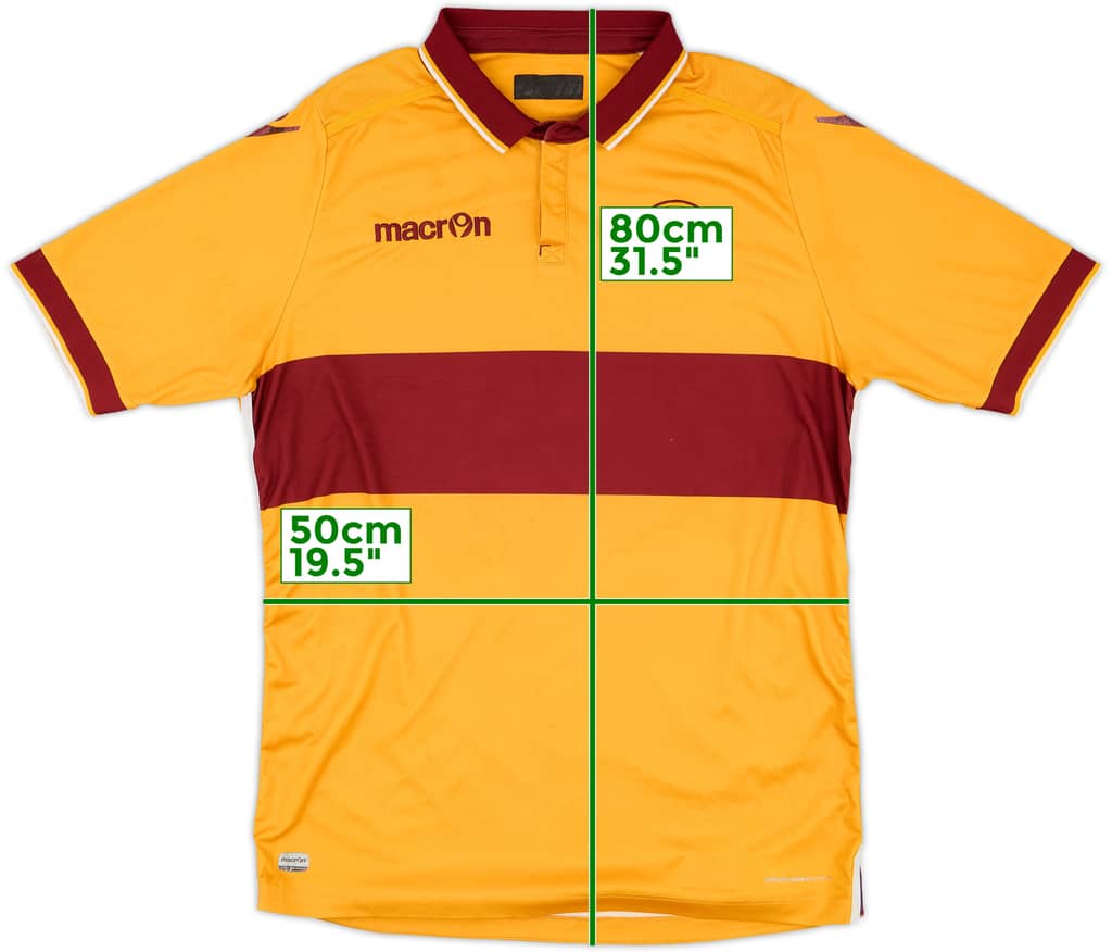 2016-17 Motherwell Home Shirt - 6/10 - (L)