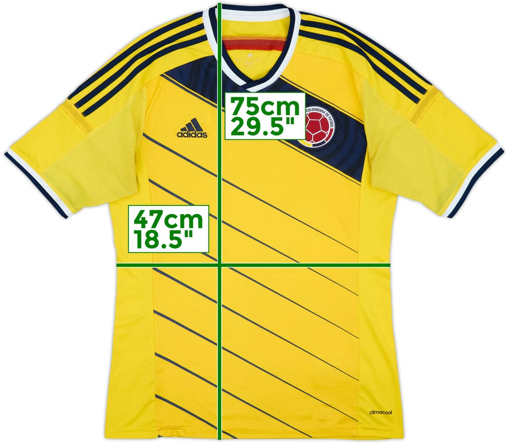 2014-15 Colombia Home Shirt - 8/10 - (M)