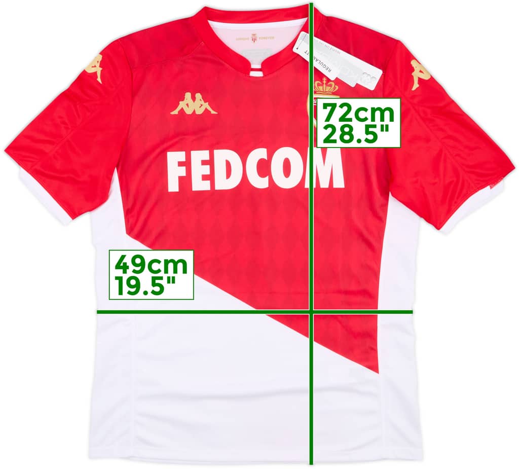 2019-20 Monaco Home Shirt (L)