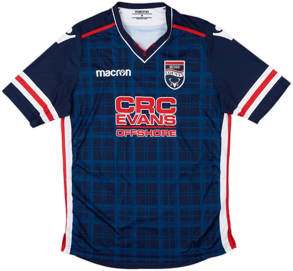 2017-18 Ross County Home Shirt - 8/10 - (M)