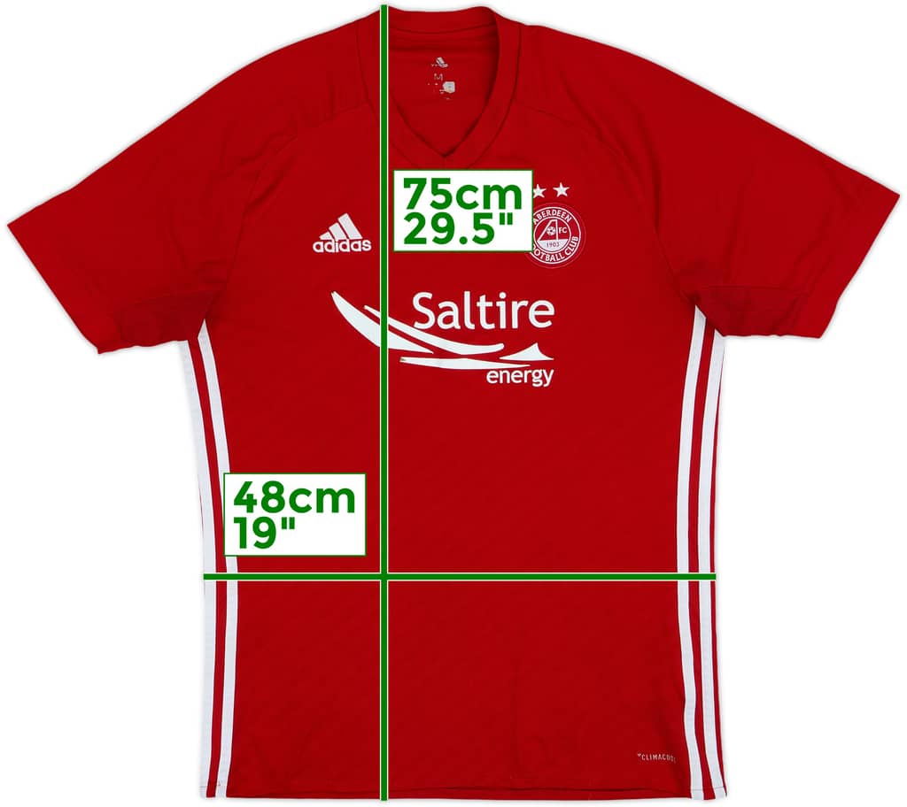 2017-18 Aberdeen Home Shirt - 5/10 - (M)