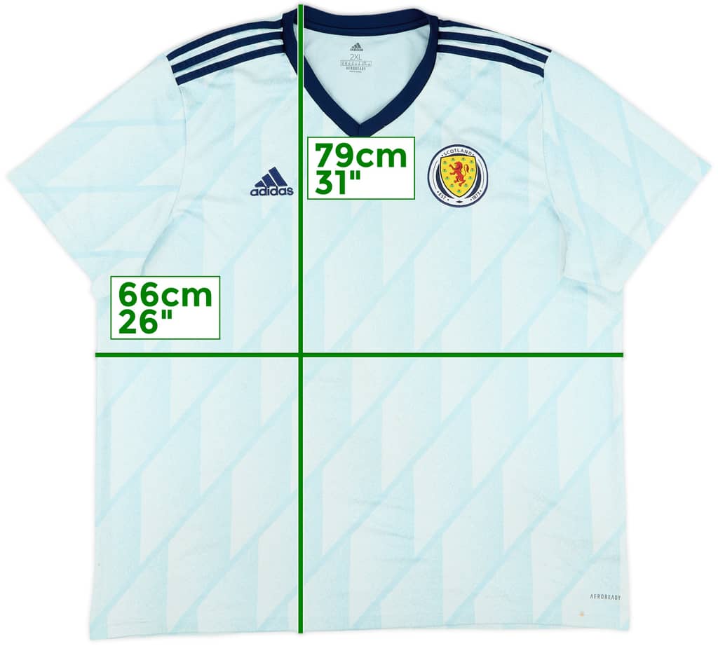 2020-22 Scotland Away Shirt - 5/10 - (XXL)
