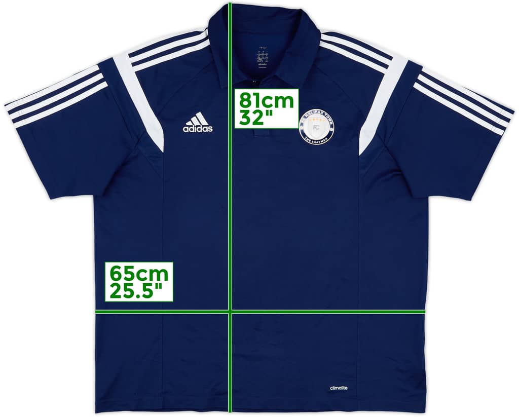 2014-15 Halifax Town adidas Polo Shirt - 5/10 - (XXL)