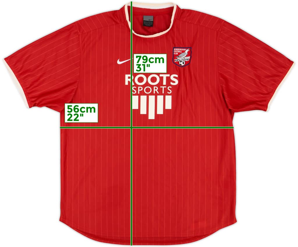2003-04 Scarborough FC Home Shirt - 8/10 - (L)