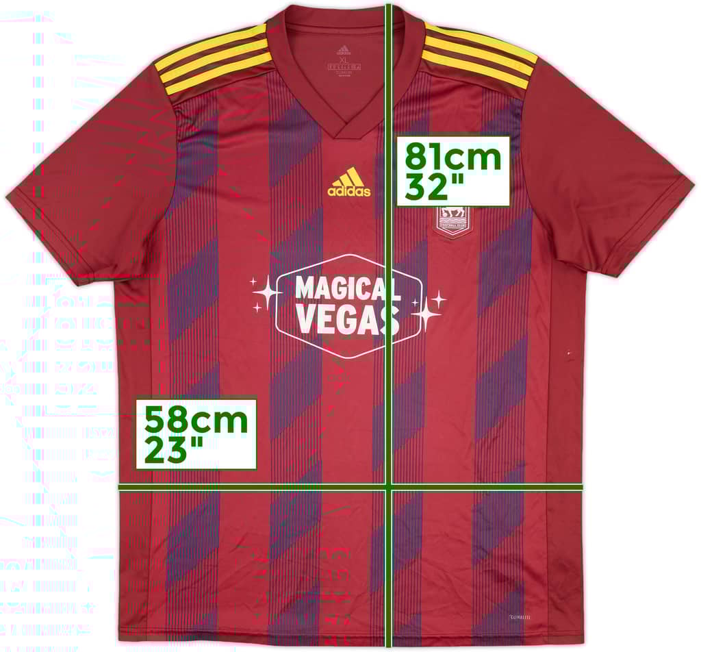 2020-21 Ipswich Town Third Shirt - 8/10 - (XL)