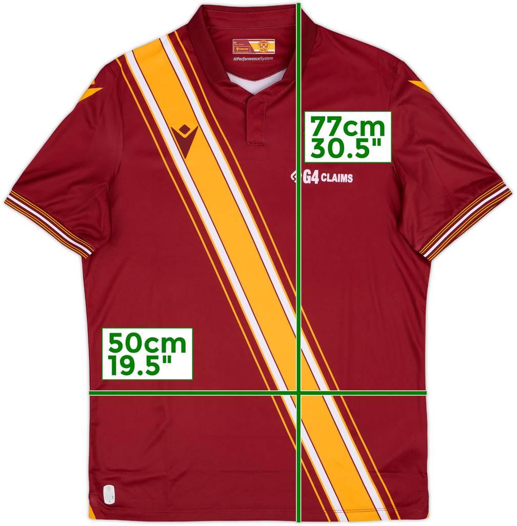 2023-24 Motherwell Away Shirt - 10/10 - (M)