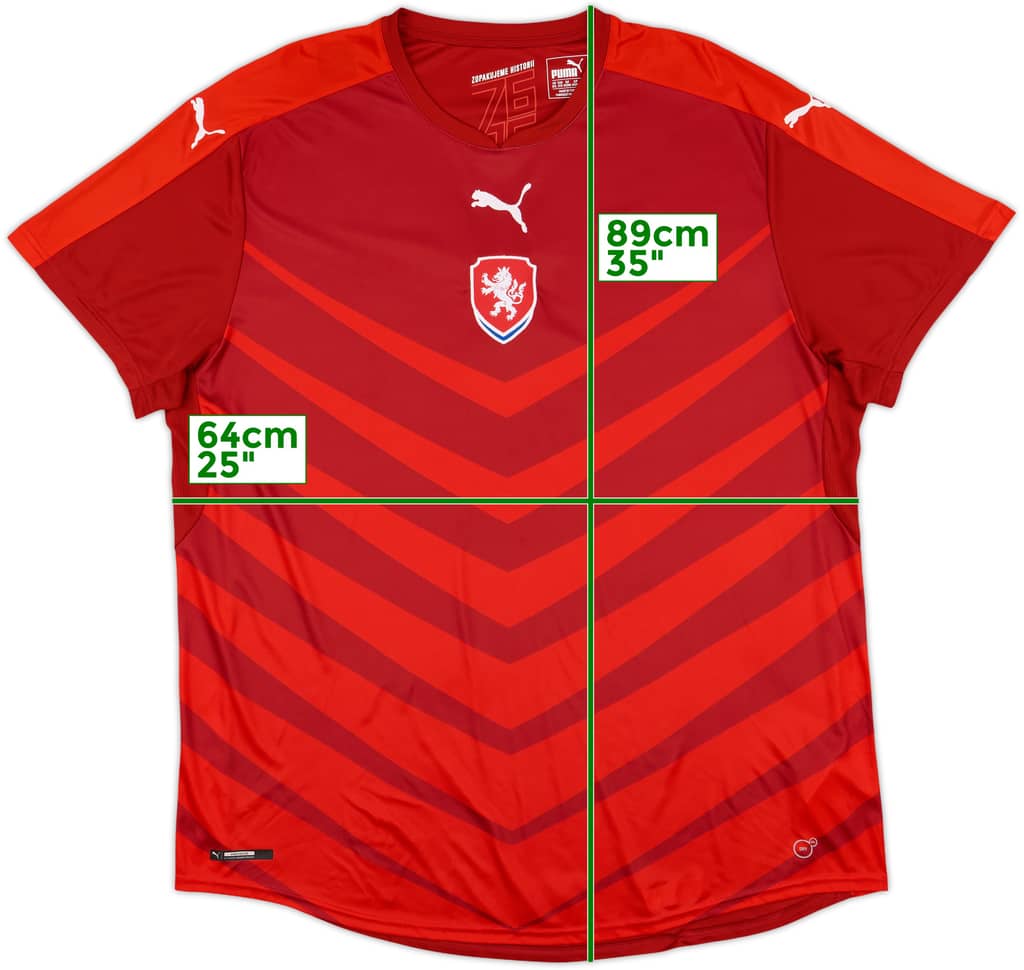 2016-17 Czech Republic Home Shirt - 10/10 - (3XL)
