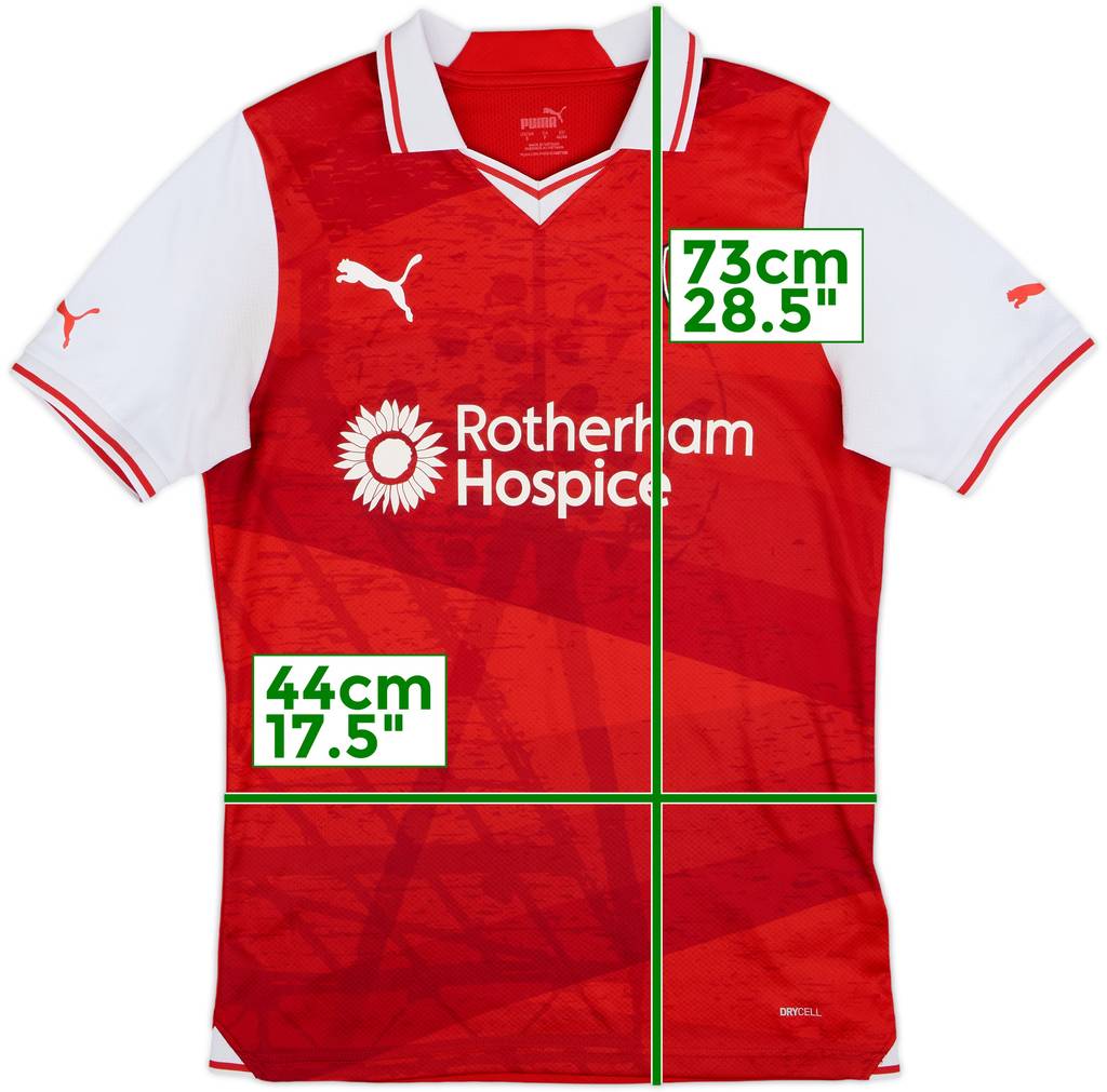 2023-24 Rotherham United Home Shirt - 9/10 - (S)