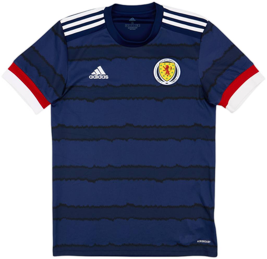 2020-22 Scotland Home Shirt - 10/10 - (S)