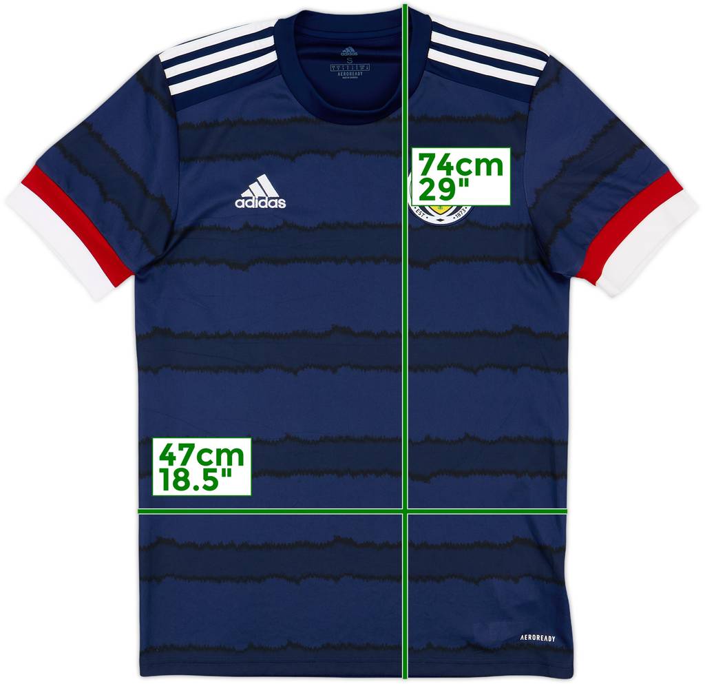 2020-22 Scotland Home Shirt - 10/10 - (S)